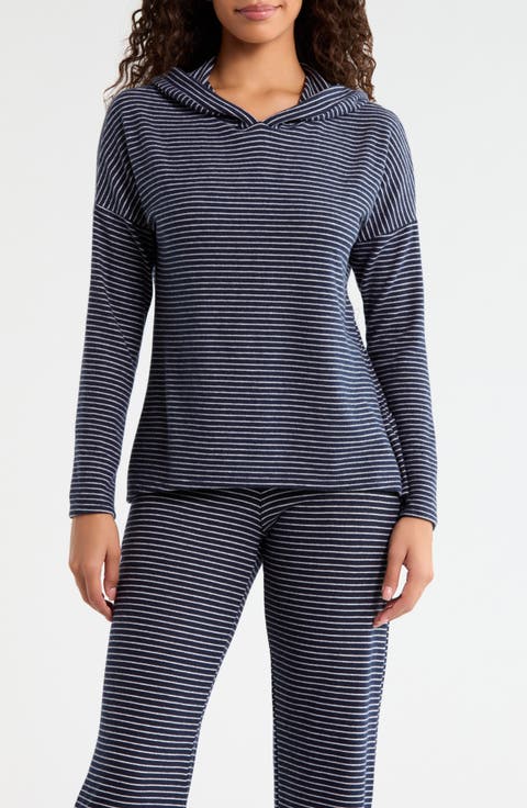 Tiegan Stripe Hoodie