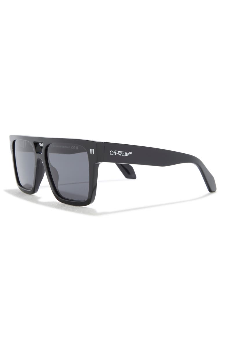 Off-White Springfield 56mm Navigator Sunglasses, Alternate, color,
