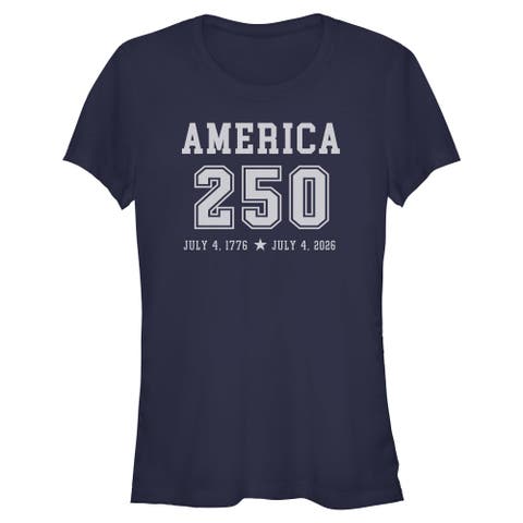 Juniors Lost Gods America Anniversary Dates T Shirt
