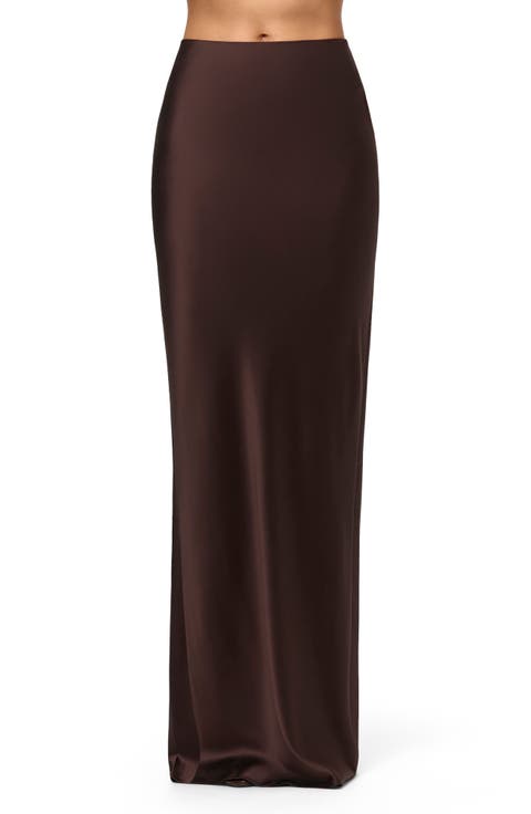 Silk Maxi Skirt