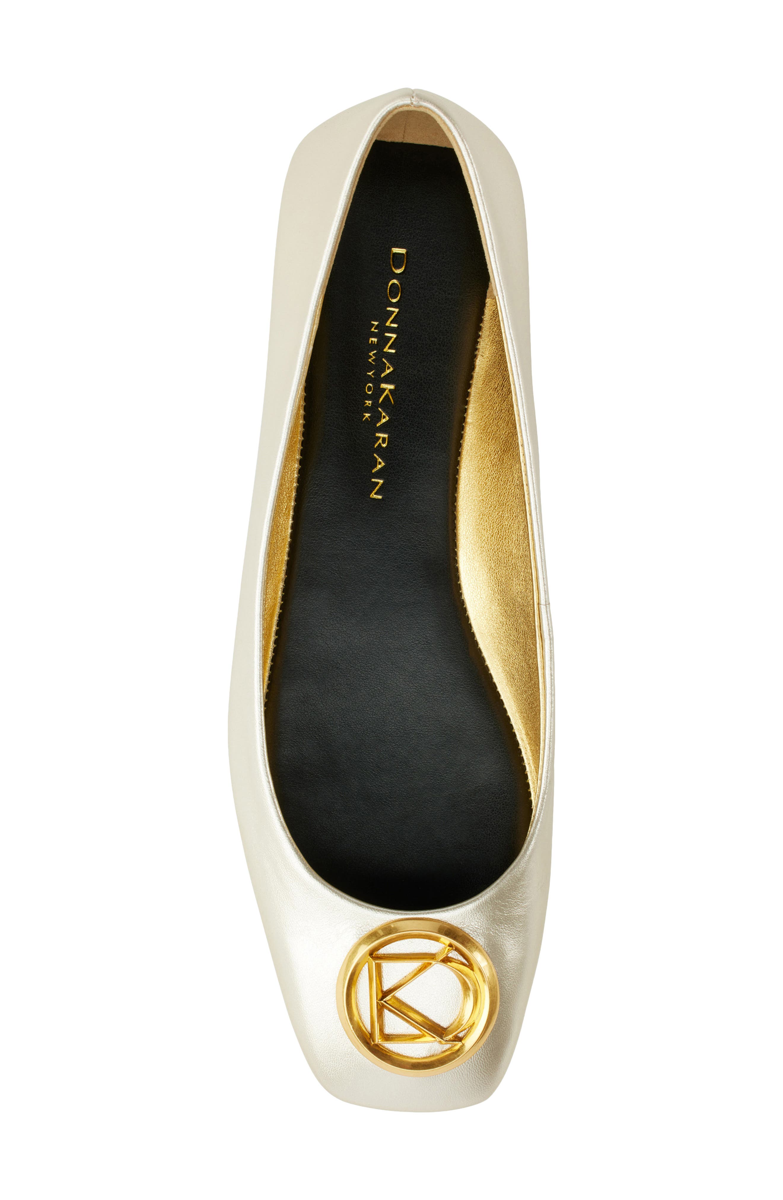 Kylee Ballet Flat, Alternate, color, WHITE GOLD