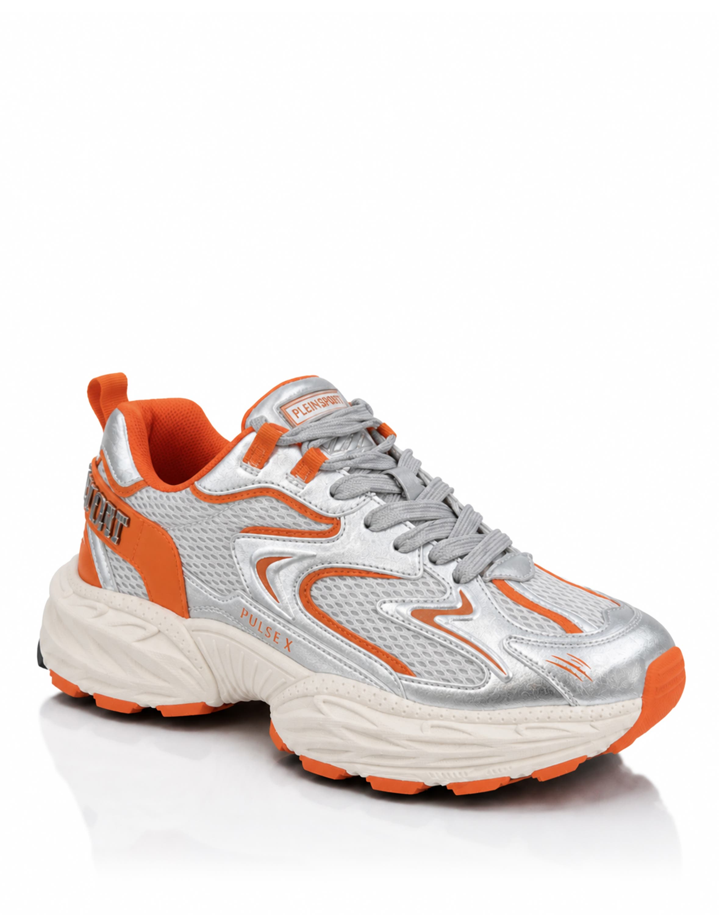 Runner Pulse X Metallic Unisex, Alternate, color, grey/orange
