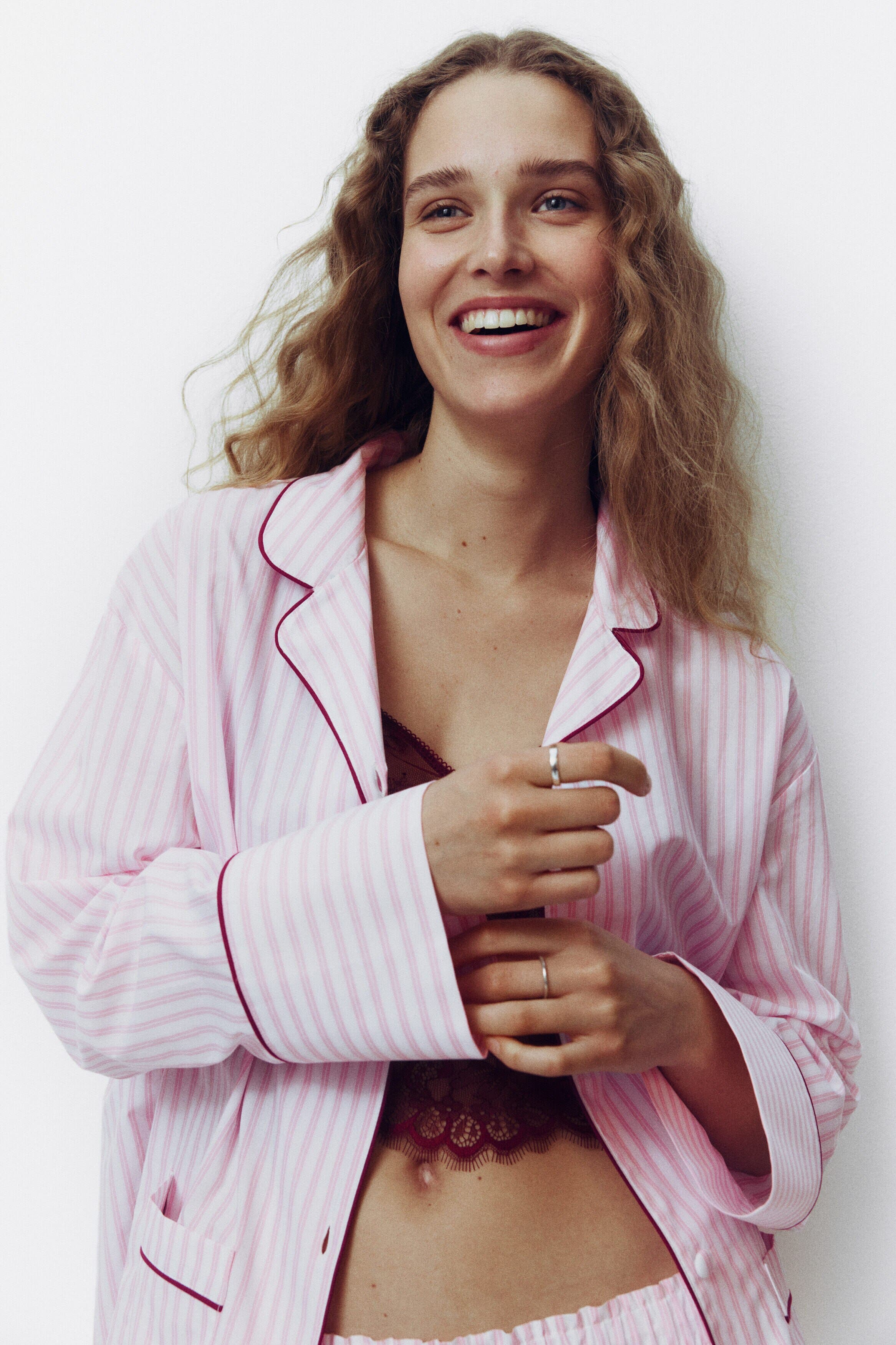 selected Pink/striped
