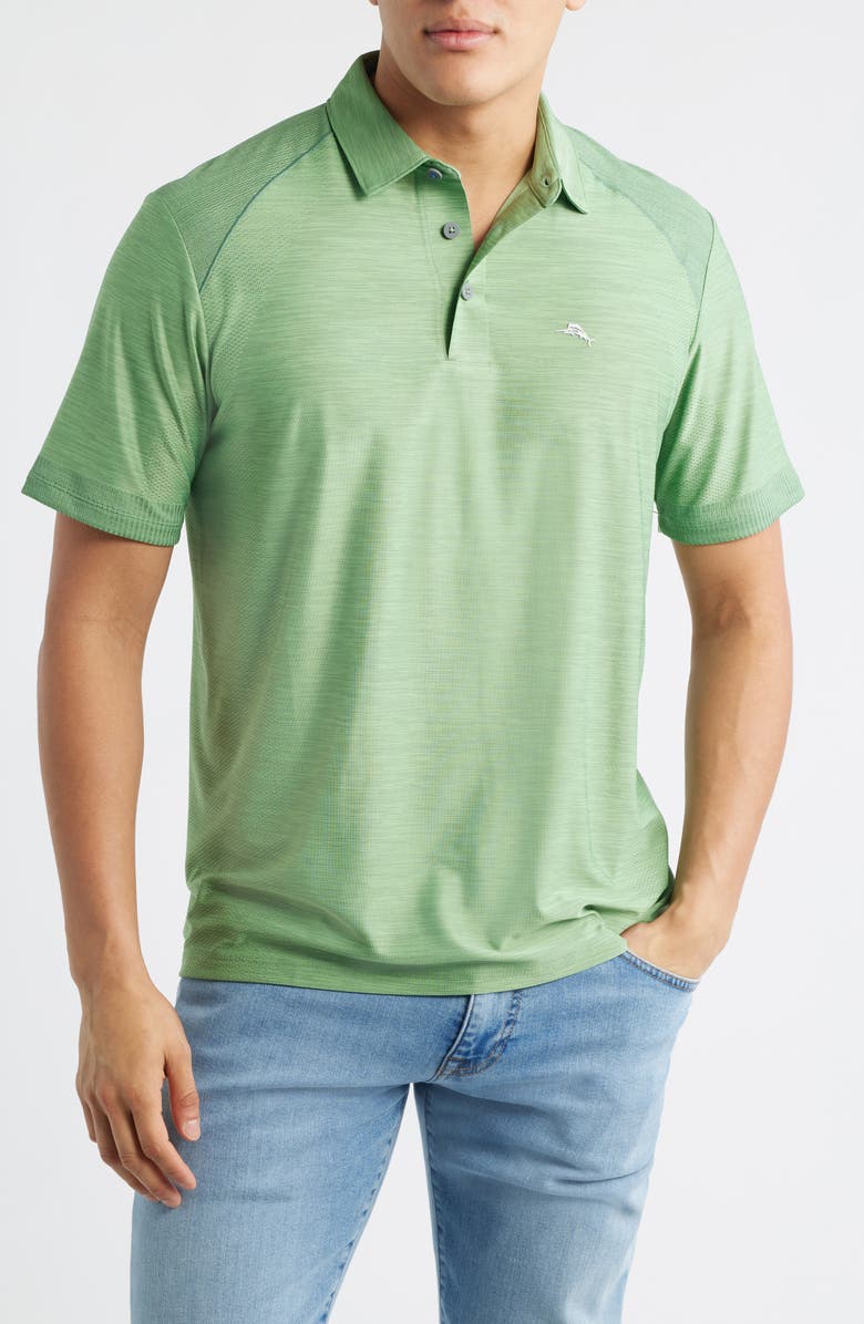 Tommy Bahama Palm Coast IslandZone<sup>®</sup> Pro Polo, Main, color, Elm Green