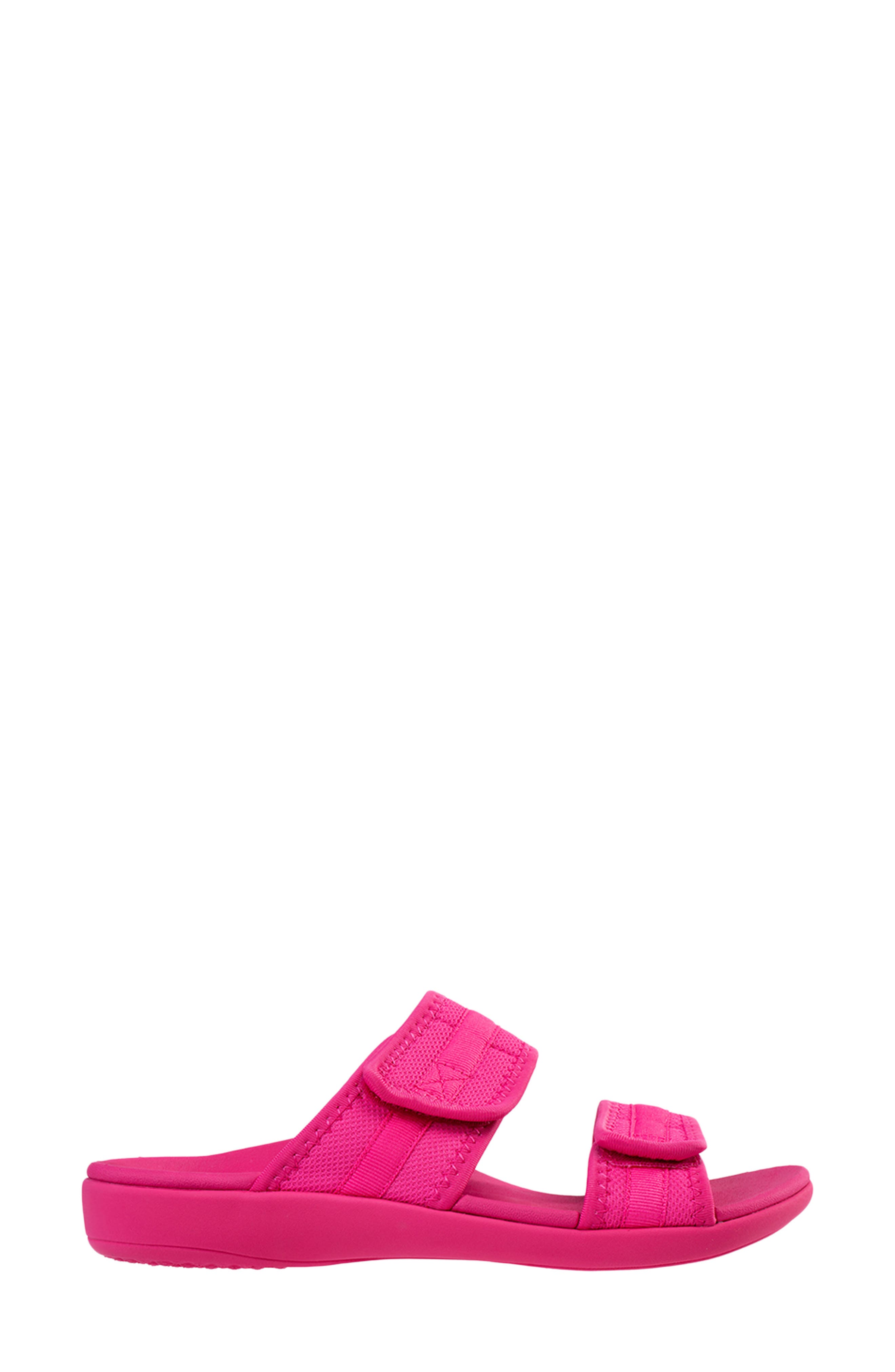 Elevate Double Strap Slide Sandal, Alternate, color, PINK