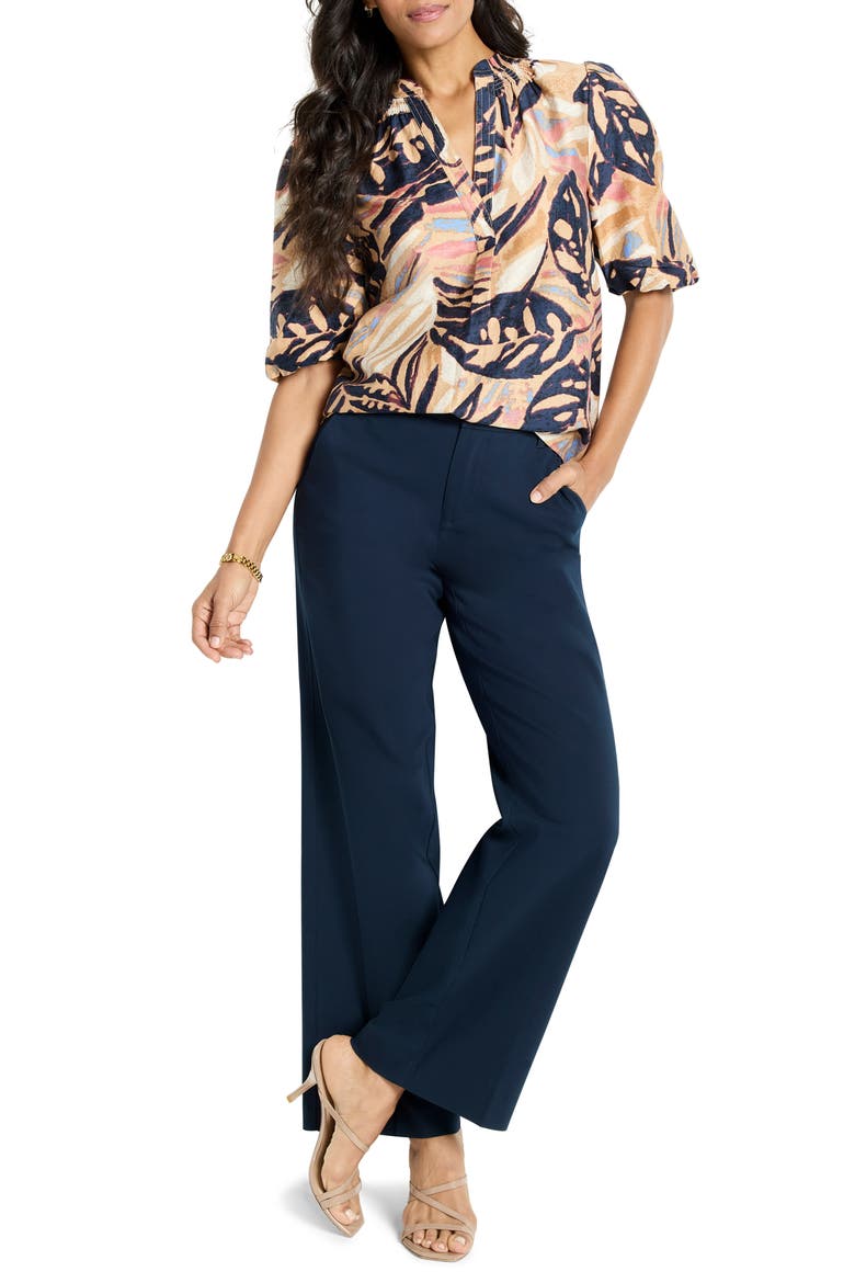 Terracotta Garden Cotton Top, Alternate, color, NEUTRAL MULTI
