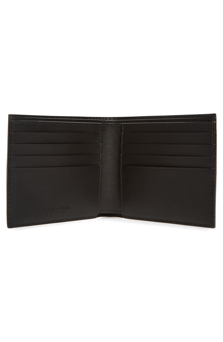 Bottega Veneta Intrecciato Embossed Leather Bifold Wallet, Alternate, color, 