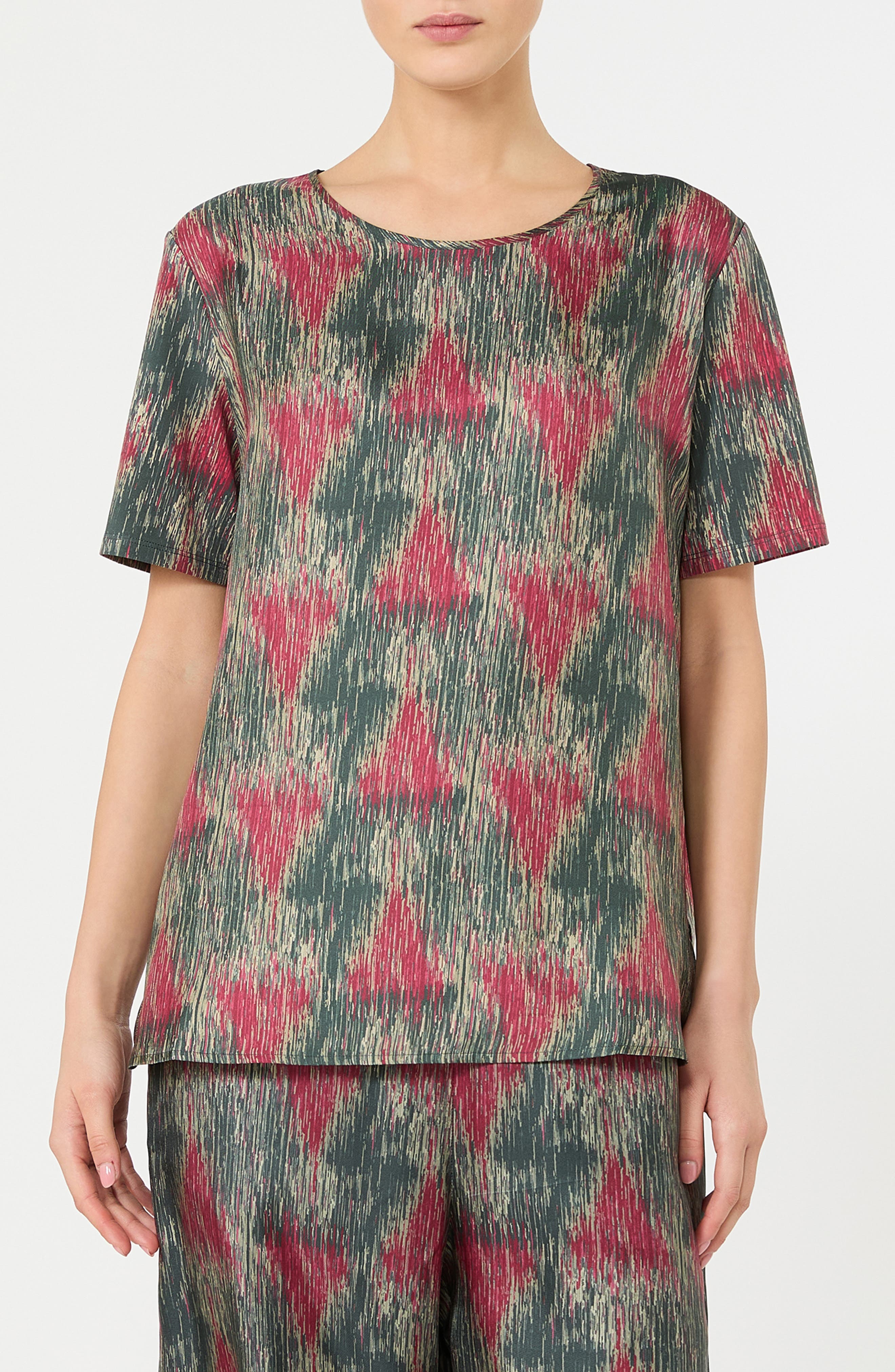 Lotre Silk Blend Jersey Top