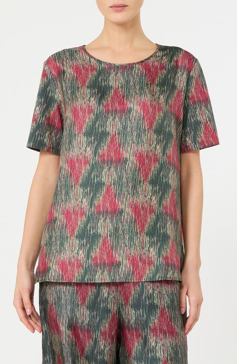 Lotre Silk Blend Jersey Top