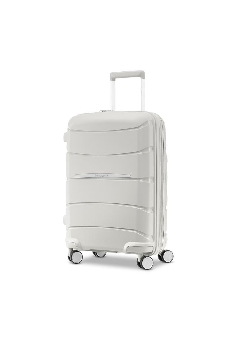 Better Than Basic 2 Piece Set Drop Bottom Weekender & Outline Pro Carry On Luggage, Alternate, color, Stone Grey/Limestone