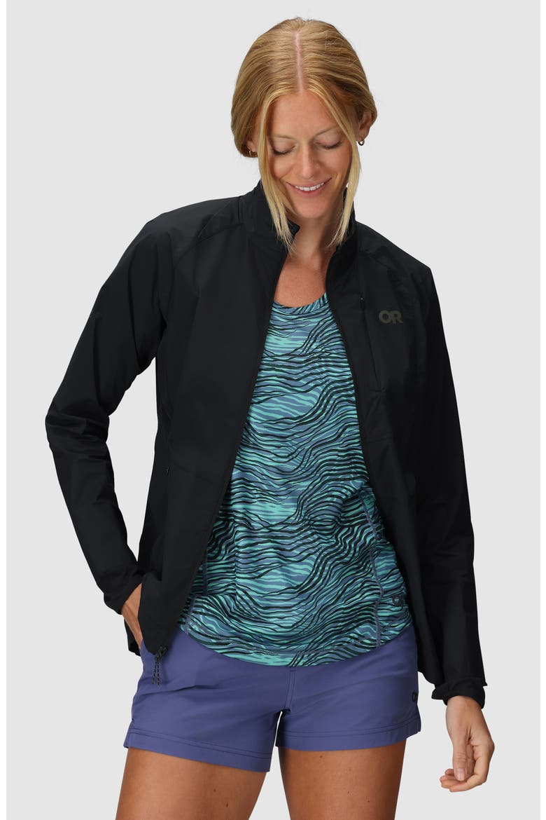 Deviator Wind Jacket, Alternate, color, BLACK