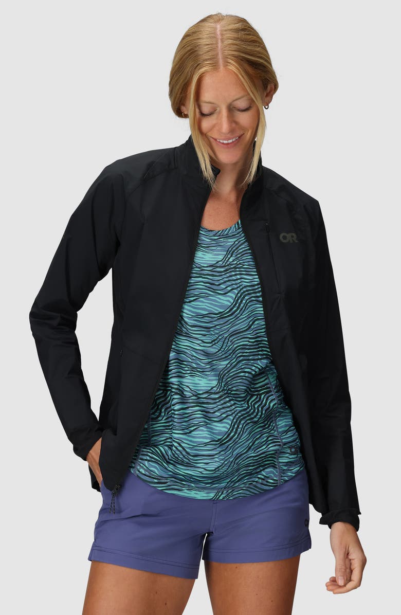 Outdoor Research Deviator Wind Jacket, Alternate, color, Black