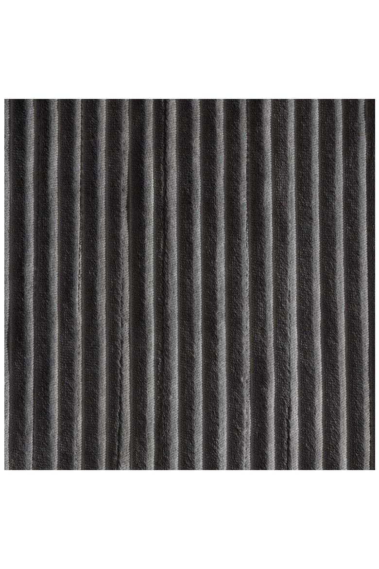 Mountain Valley Faux Shearling Heated Blanket, Alternate, color, DARK GREY