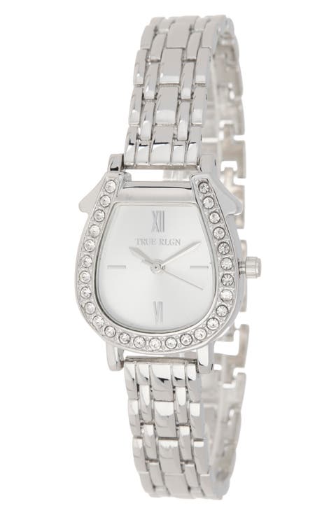 Horseshoe Case Bracelet Watch, 26.2mm