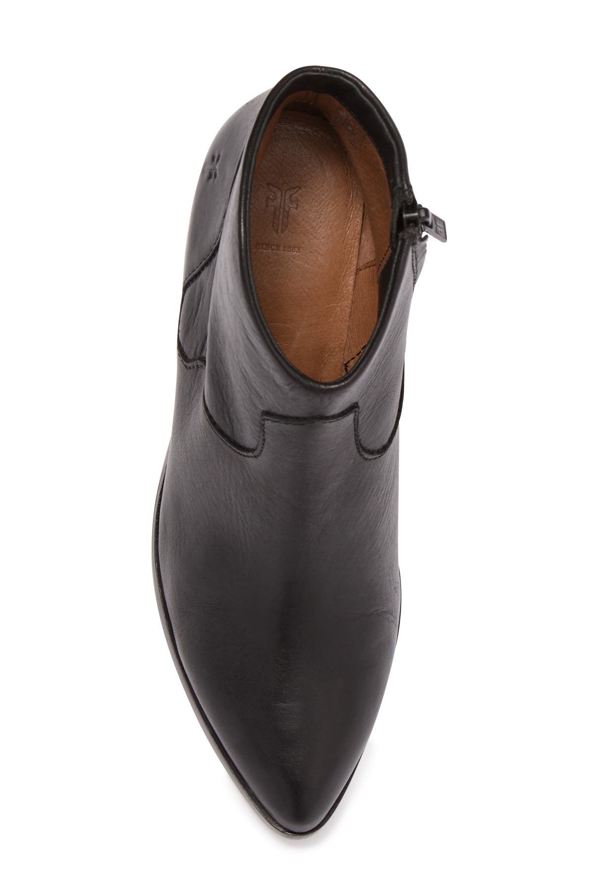 Frye Lila Western Leather Bootie, Alternate, color, 