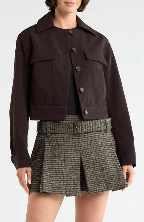 Blake Cropped Utility Jacket