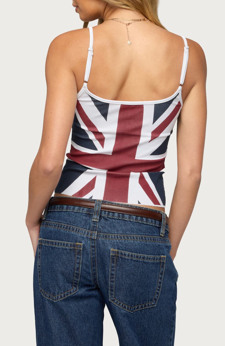 EDIKTED UK Babe Camisole, Alternate, color, White