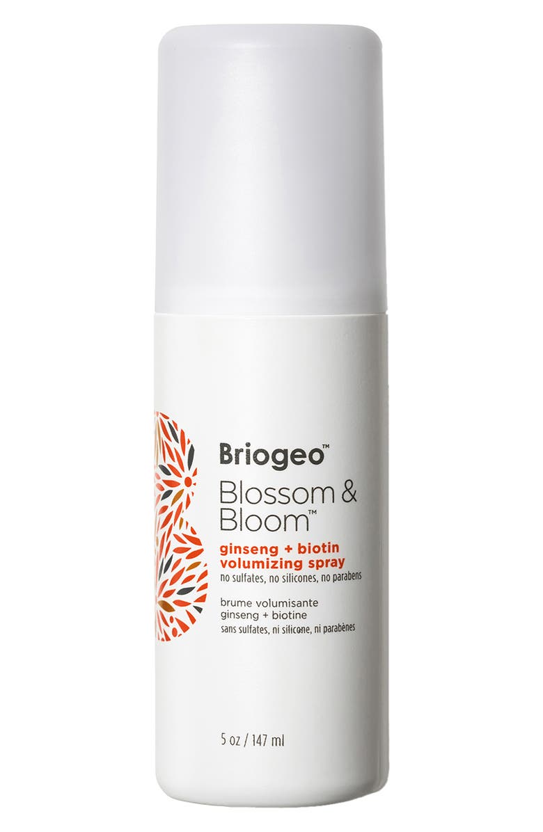 Briogeo Blossom & Bloom Ginseng + Biotin Volumizing Spray, Main, color,