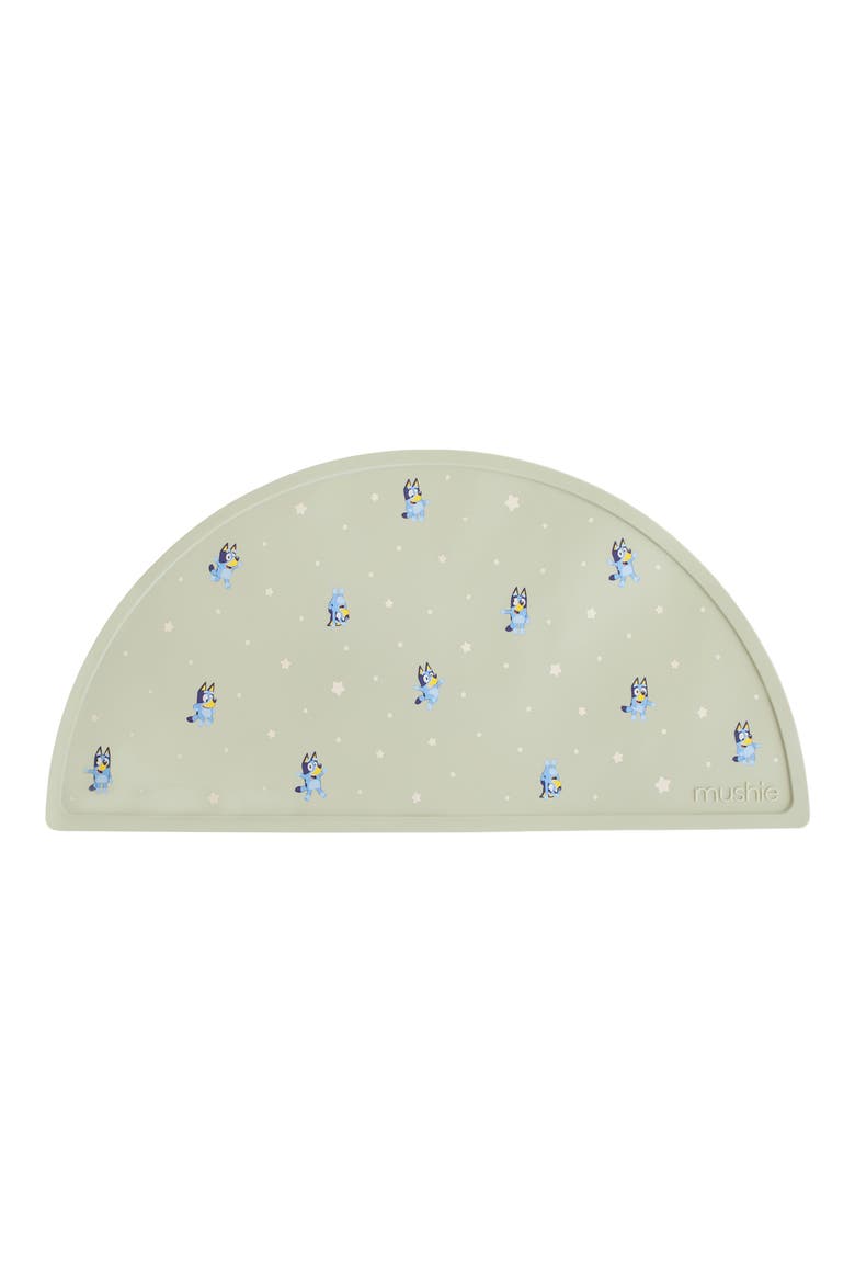 x Bluey Silicone Placemat, Main, color, GREEN