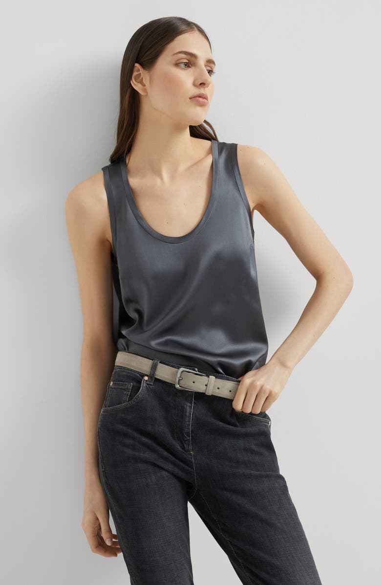 Brunello Cucinelli Suede belt, Alternate, color, 