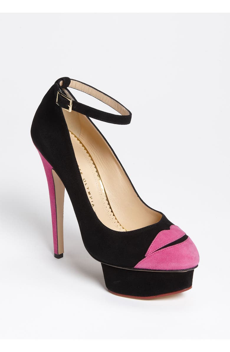 Charlotte Olympia Ankle Strap Pump, Main, color,
