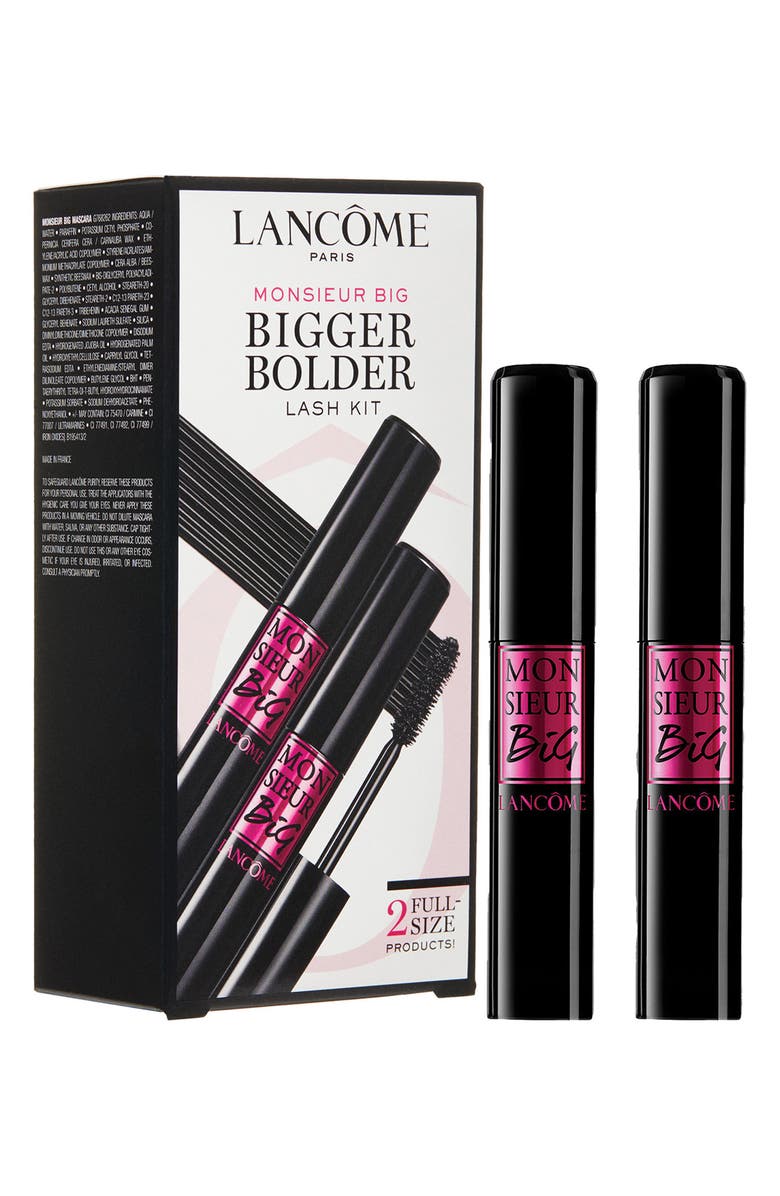 Lancôme Full Size Monsieur Big Mascara Duo USD $54 Value, Alternate, color, 