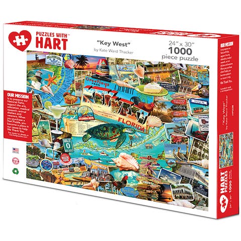 Key West by Kate Ward Thacker 1000 Piece Puzzle
