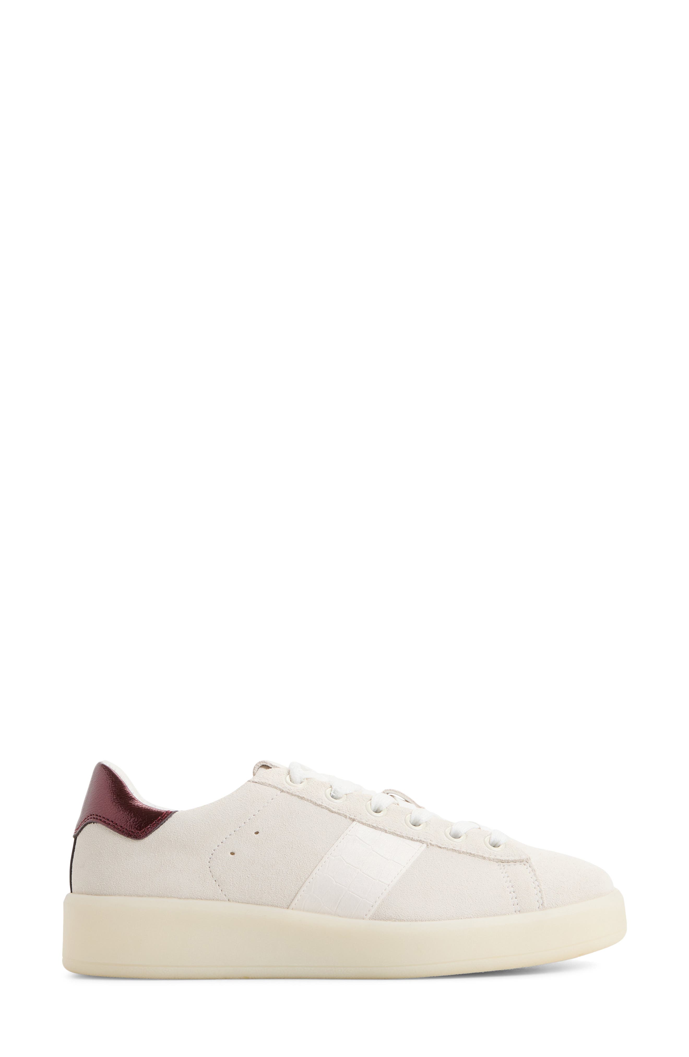 ALDO Adrei Platform Sneaker, Alternate, color, White Combo