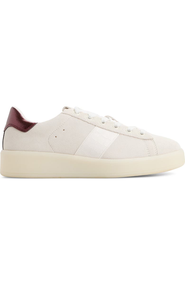 ALDO Adrei Platform Sneaker, Alternate, color, White Combo