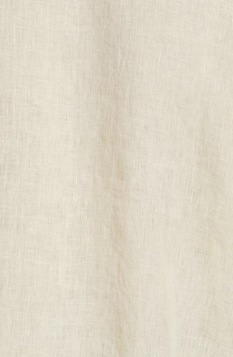 JUNGLES Safe Trip Short Sleeve Linen Button-Up Shirt, Alternate, color,