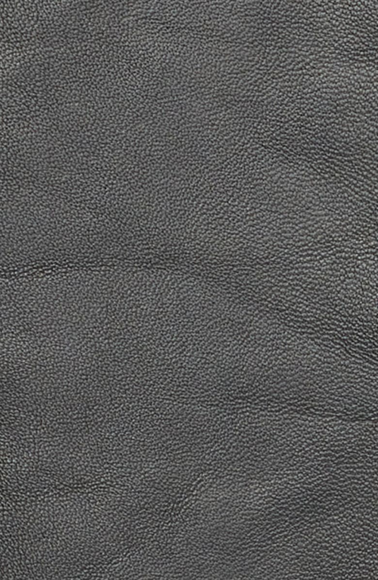 FRAME Washed Leather Jacket, Alternate, color, 