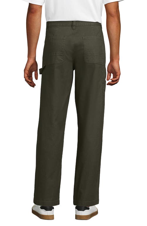 Lands' End Carpenter Pant In Green