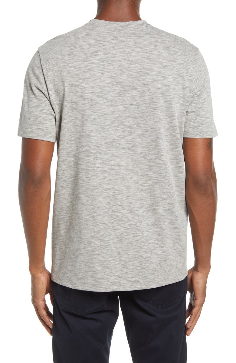 Vince Regular Fit Slub Heather Henley, Alternate, color, 