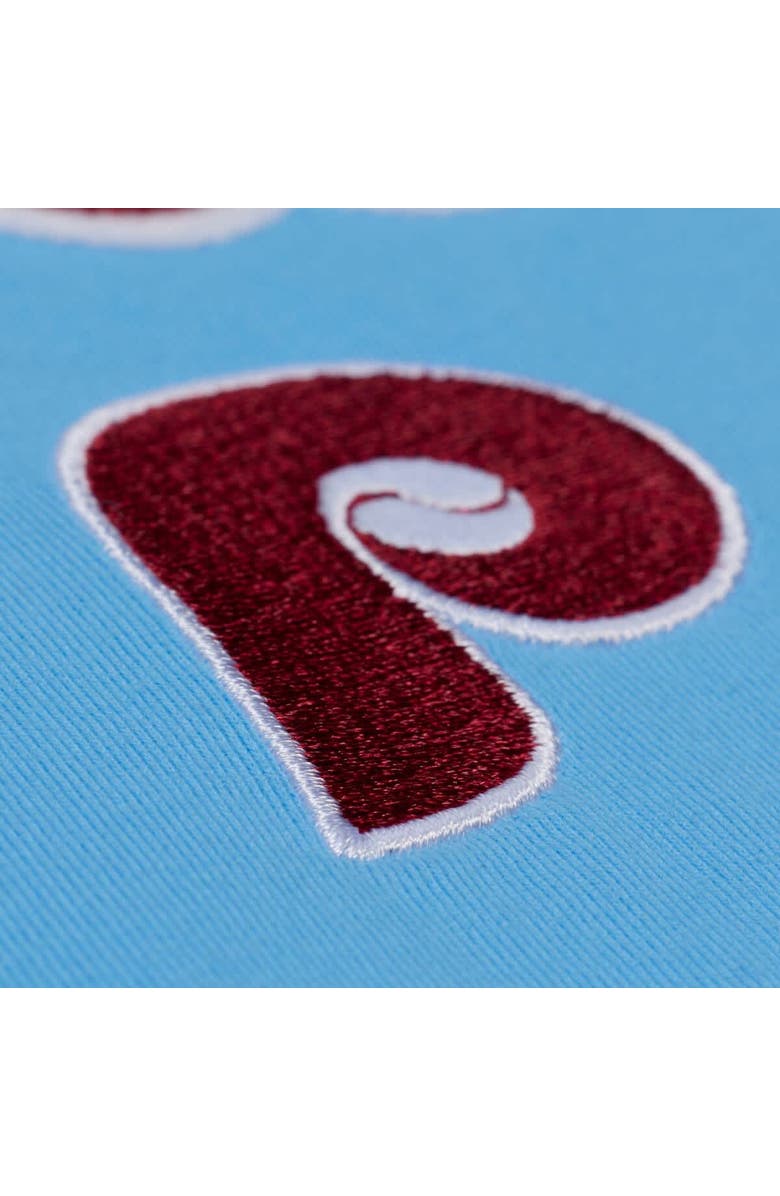 Mitchell & Ness Men's Mitchell & Ness Light Blue Philadelphia Phillies Wild Pitch Ringer T-Shirt, Alternate, color, Light Blue