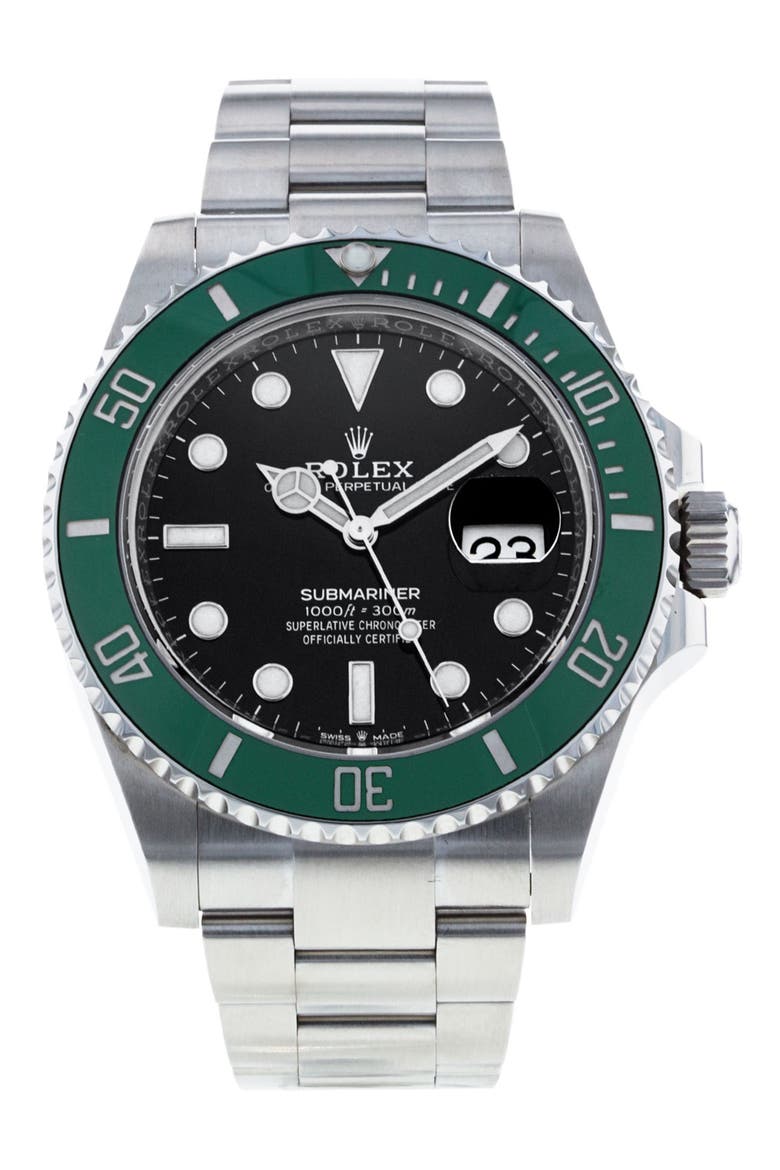 Rolex Preowned 2022 Submariner 126610 LV Automatic Bracelet Watch, 41mm, Main, color, STEEL