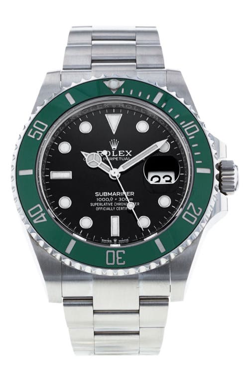 Watchfinder & Co. Rolex Preowned Submariner Automatic Bracelet Watch in Steel at Nordstrom