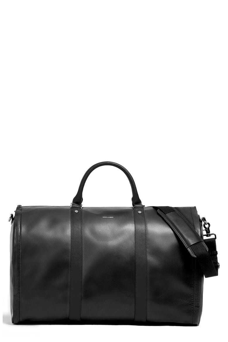 Garment Weekend Bag, Main, color, BLACK