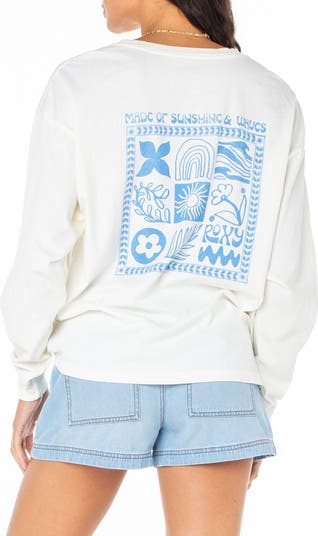 Celebration Long Sleeve Cotton Graphic T-Shirt