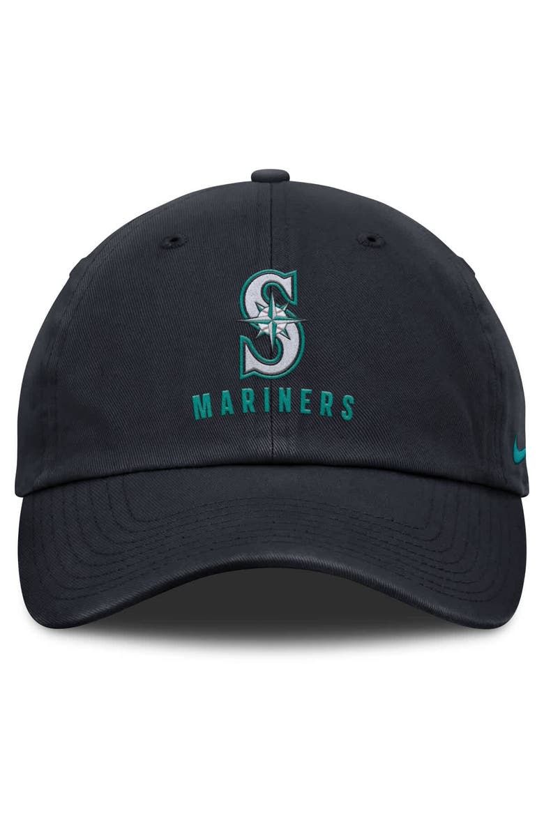 Nike Women's Nike Navy Seattle Mariners Club Adjustable Hat, Alternate, color,