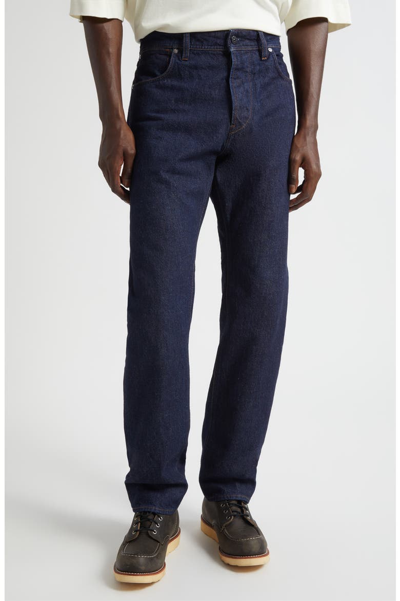 Straight Leg Jeans, Main, color, INDIGO DENIM-RINSED