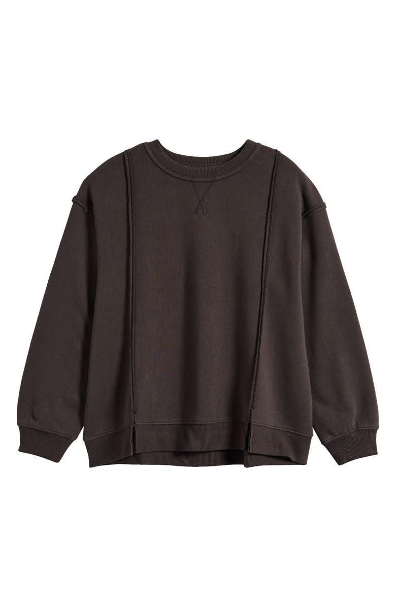 Treasure & Bond Kids' Split Hem Sweatshirt, Main, color, 