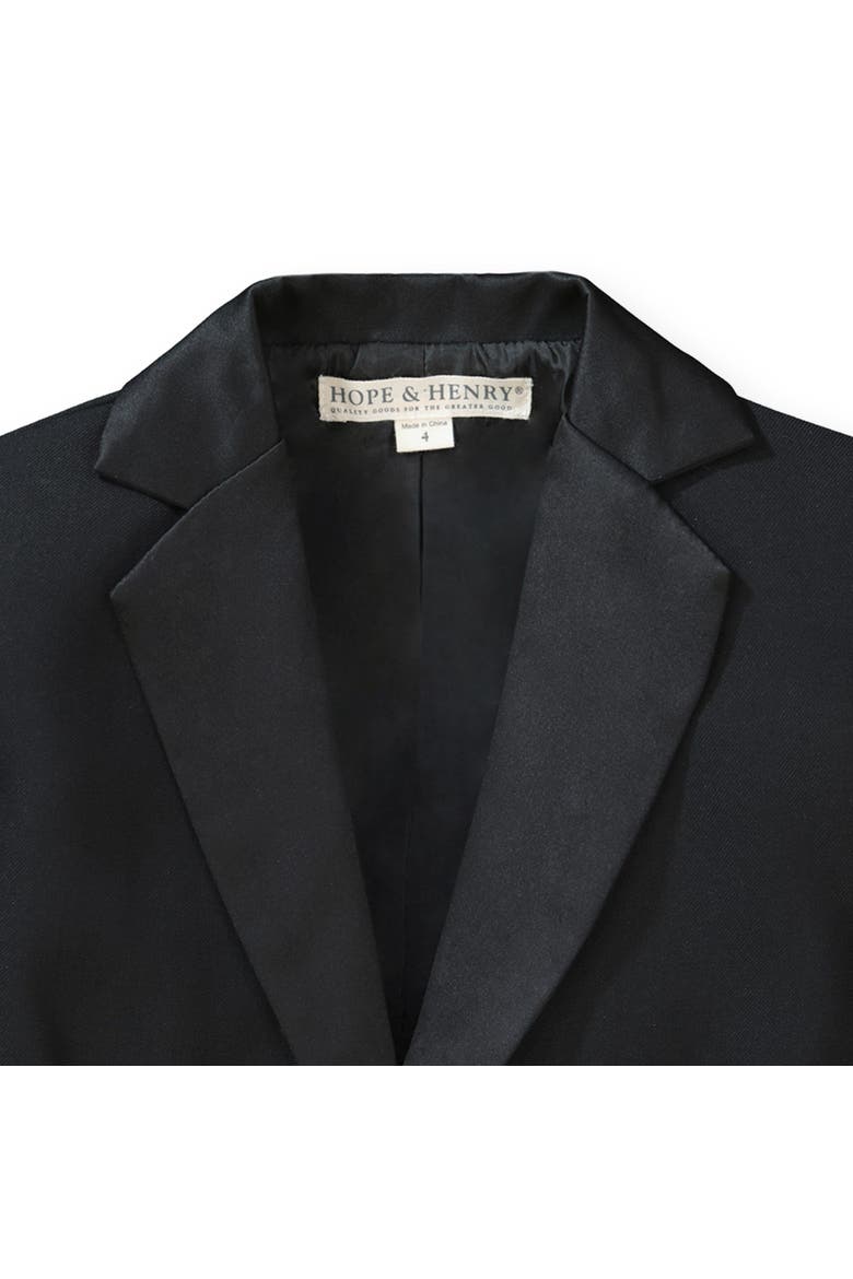 Baby Boys' Tuxedo Jacket, Infant, Alternate, color, Black