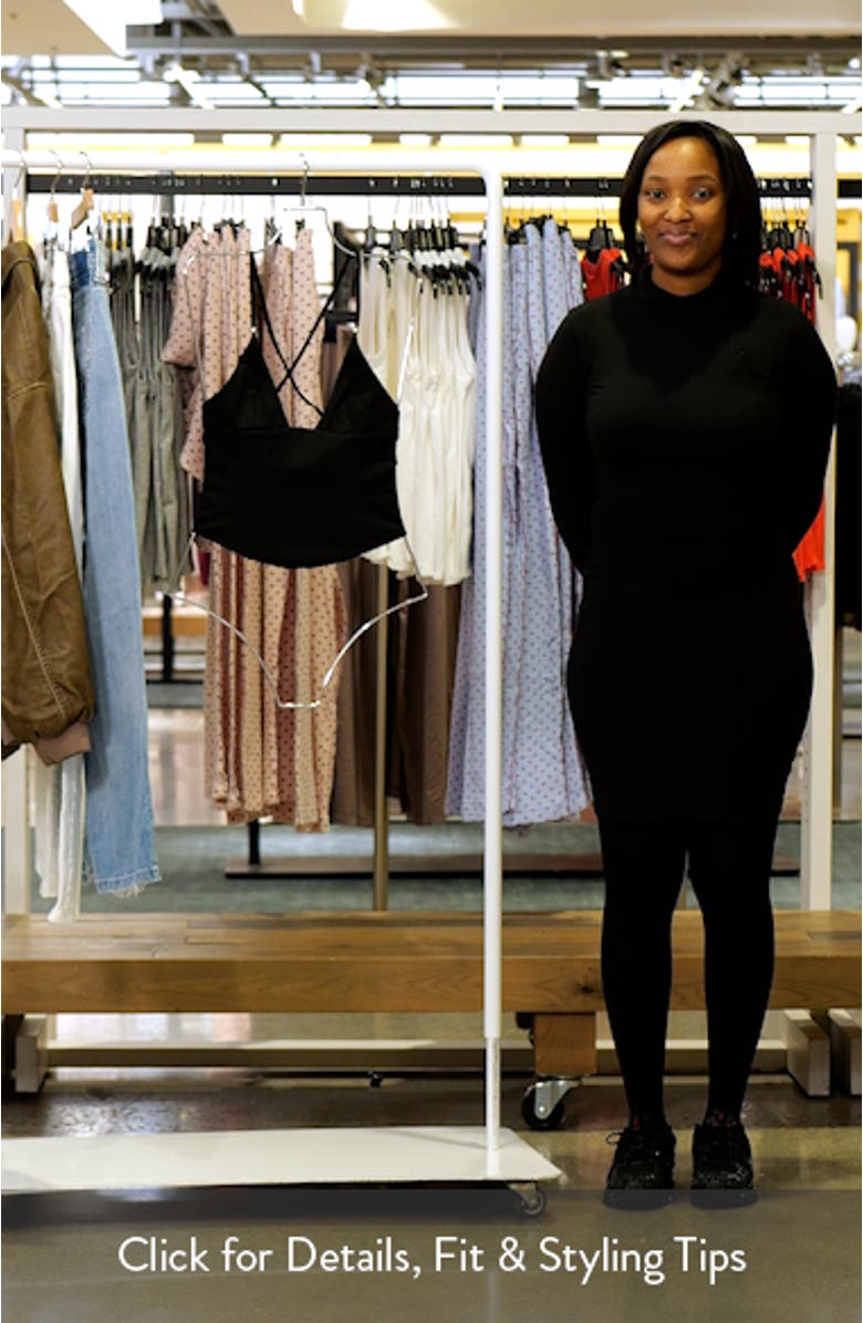 Lou Crossover Strap Corset Camisole, sales video thumbnail