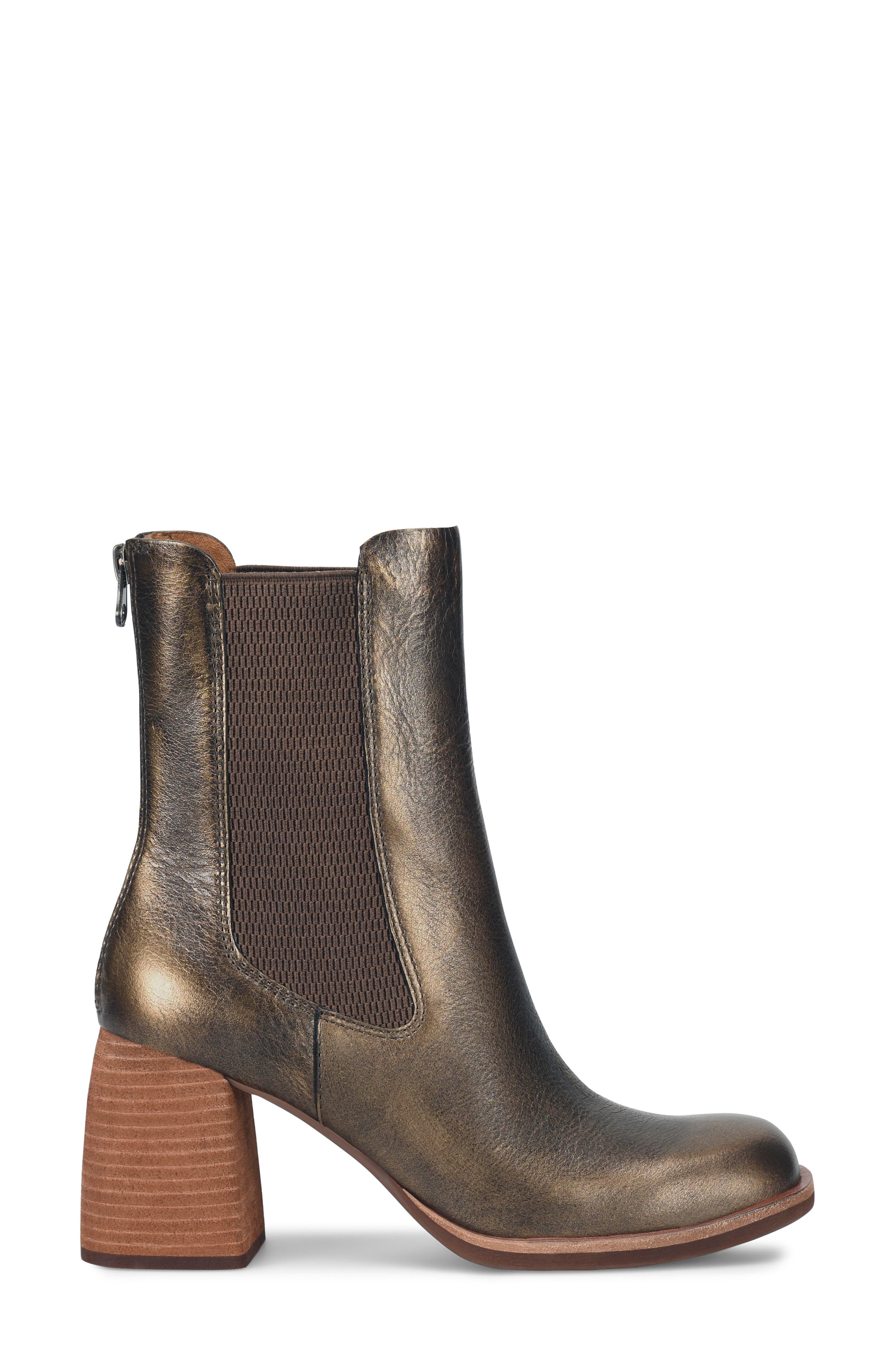 Arline Chelsea Boot, Alternate, color, BRONZE METALLIC