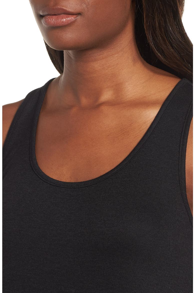Gibson x Living in Yellow Ann Racerback Tank (Nordstrom Exclusive), Alternate, color, BLACK