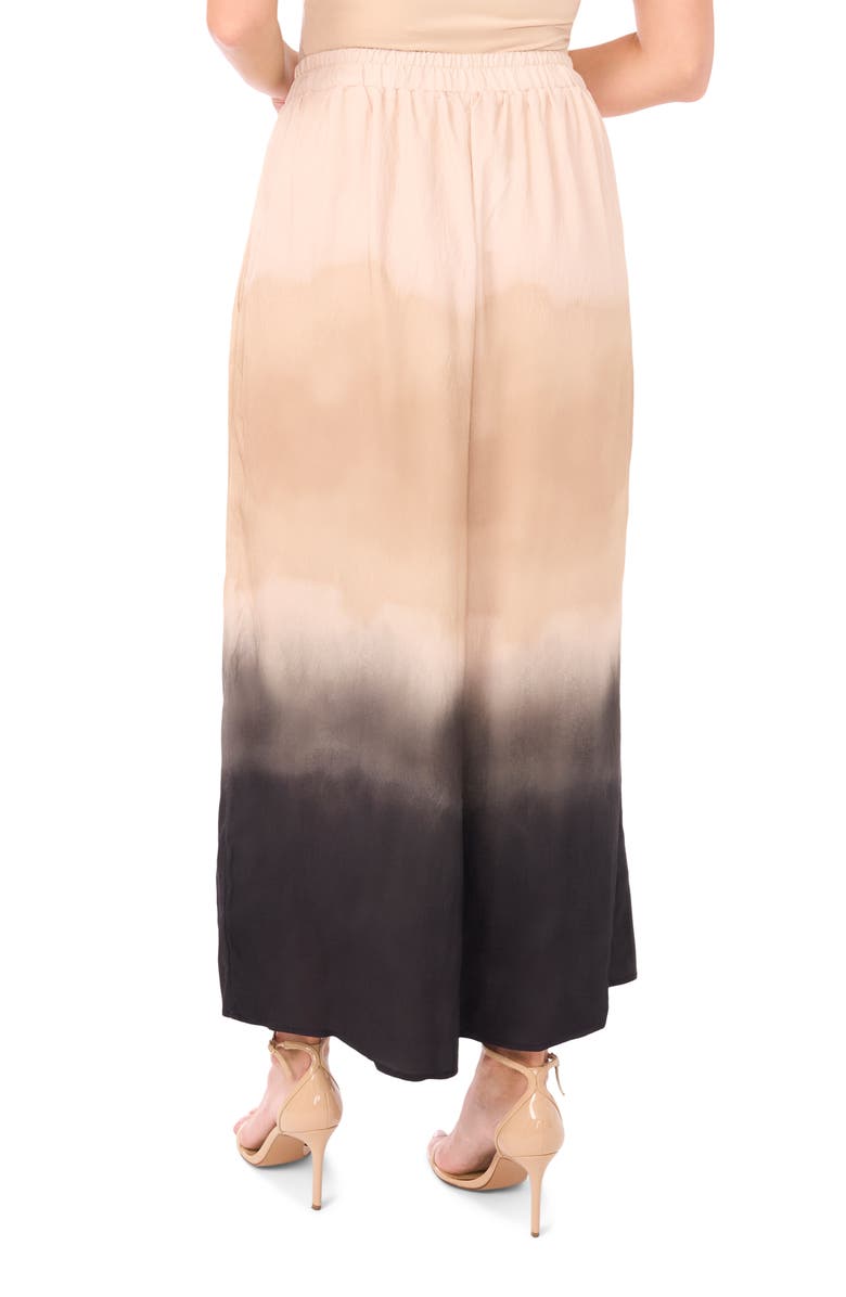 Vince Camuto Ombré Colorblock Wide Leg Drawstring Pants, Alternate, color, 