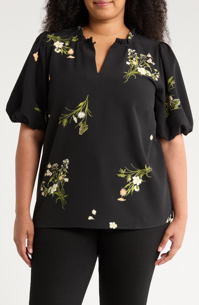 SUGARLIPS Jena Floral Print Top, Main, color,