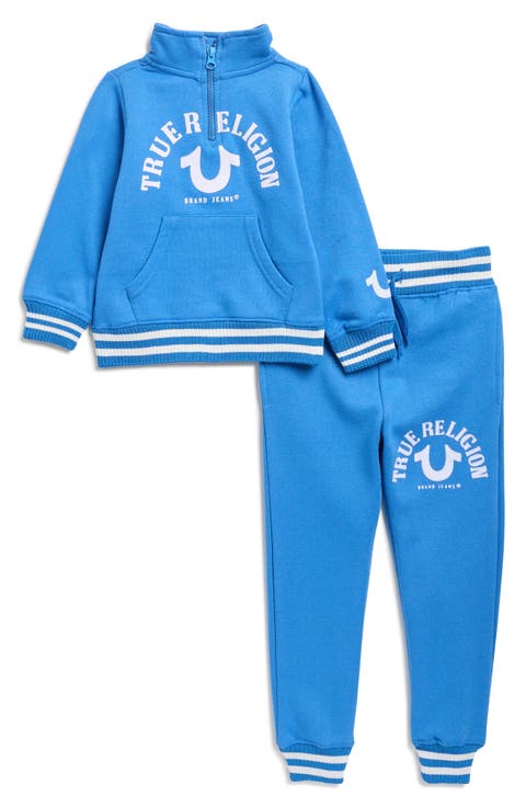 Kids' Quarter Zip Pullover & Joggers Set (Little Kid)