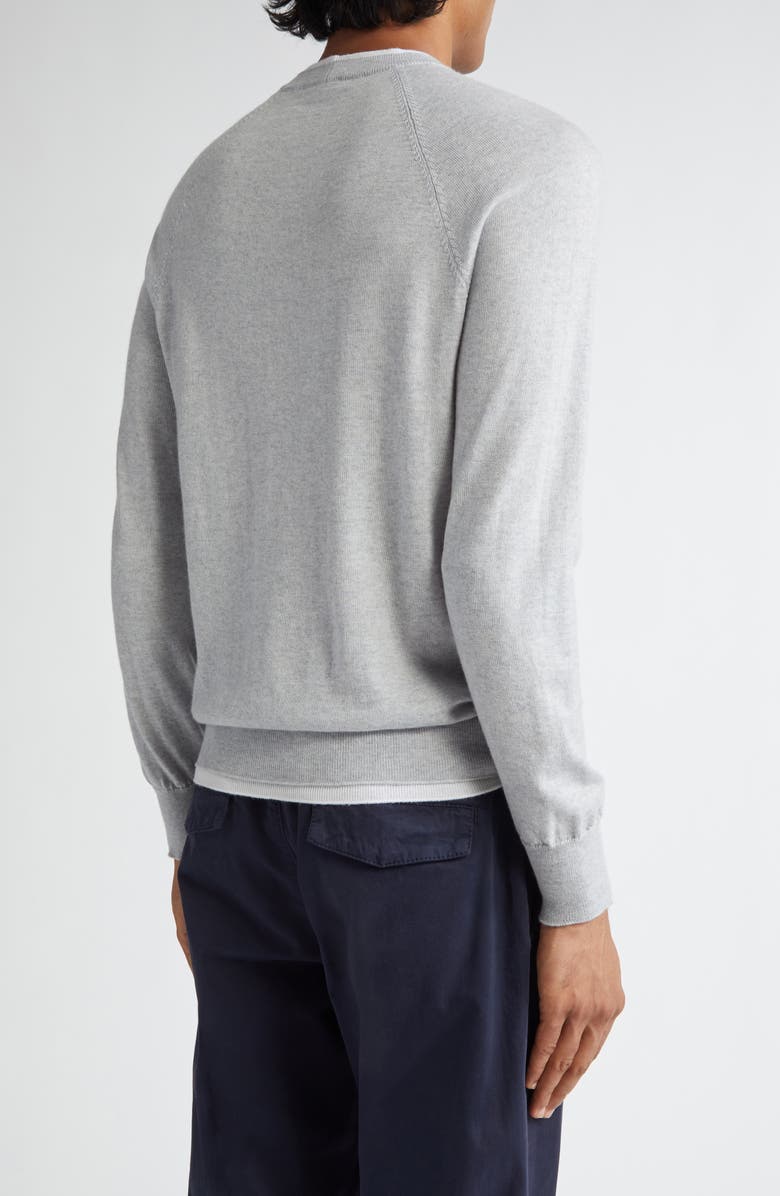 Eleventy Raglan Sleeve Virgin Wool Sweater, Alternate, color, 