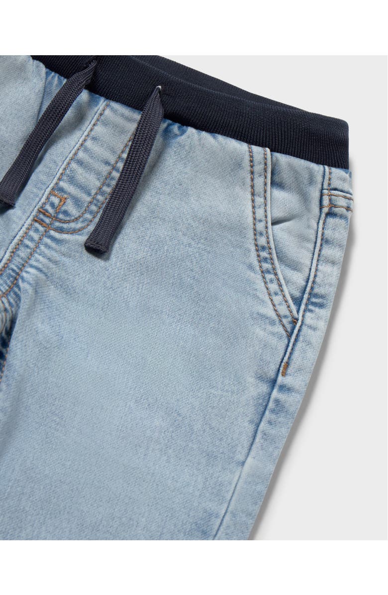 Mayoral Jeans With Elastic Waistband, Alternate, color, Light Blue